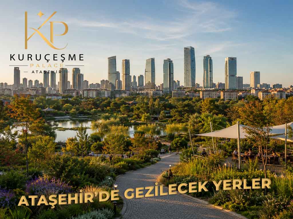 Ataşehir’de gezilecek yerler, modern şehir manzarası ve yeşil alanlar